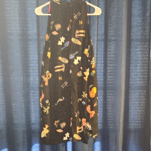 Farm Rio Floral Black Mini Dress - Picture 4 of 4